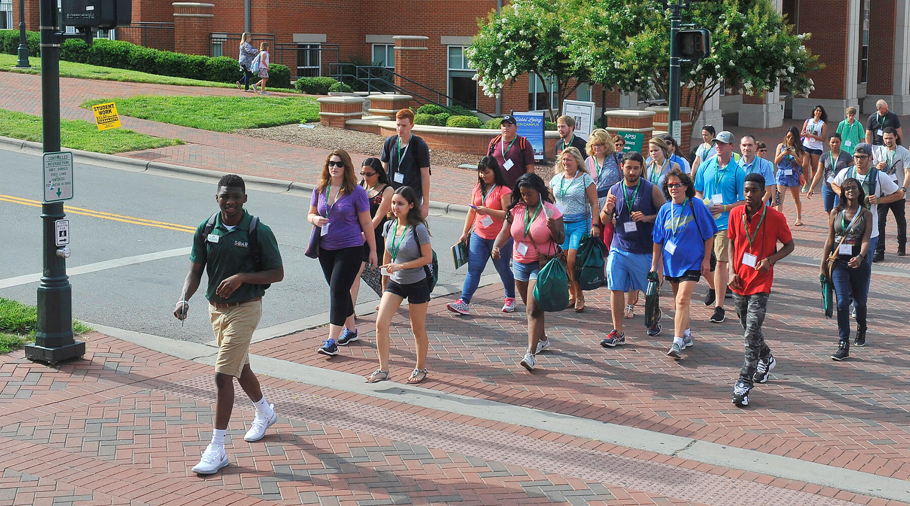 unc charlotte student tours