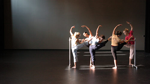 dancers at a barre