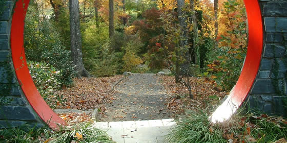 Botanical Gardens Moon Gate